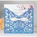 Wedding Invitation Card Glitter Paper Beautiful Invitation Personalized Custom Greeting Card